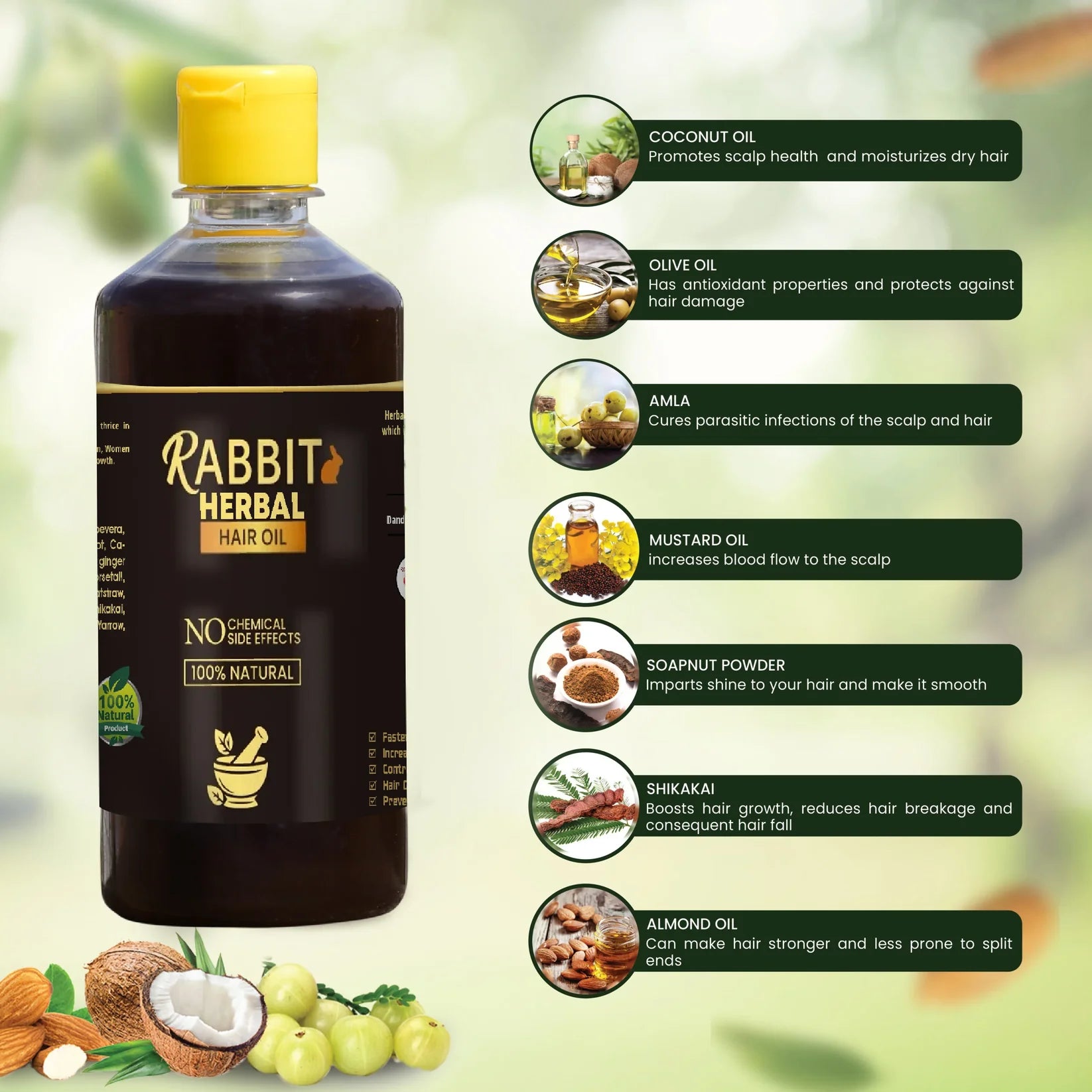 GARUDA RABBIT BLLOD HAIR OIL